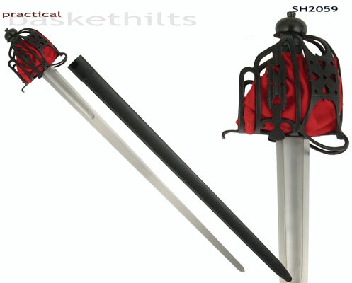Hanwei Practical Basket Hilt Broadsword Hanwei Practical Basket Hilt Broadsword