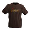 Hobbit - Koszulka z logo filmu - brązowa