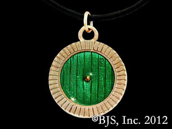 Hobbit Wisiorek Bronze Bag End Door Necklace