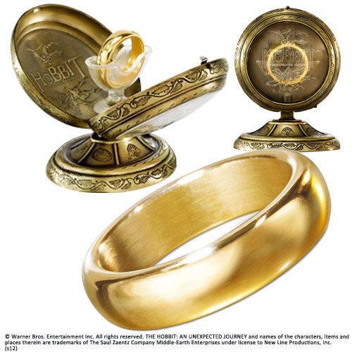 Jedyny Pierścień z filmu Hobbit - The Hobbit - Hobbit One Ring