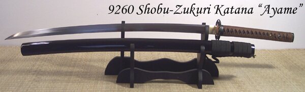 Katana Cheness Shobu Zukuri - Ayami 9260 Spring Steel