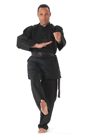 Kimono do Kung Fu Czarne Deluxe Kimono do Kung Fu Czarne Deluxe
