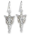LOTR Arwens Evenstar Earrrings - Srebrne kolczyki - NN2987