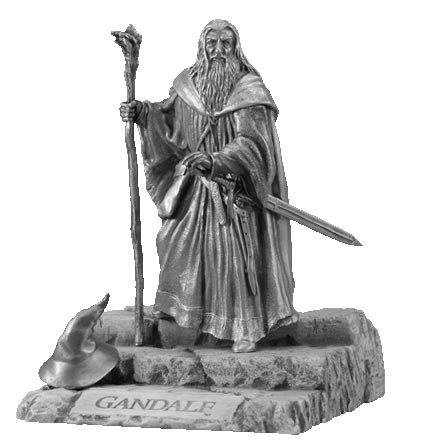 LOTR Figurka Gandalf - Les Etains Du Graal LOTR Figurka Gandalf - Les Etains Du Graal
