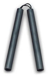 Lekkie nunchaku treningowe - Czarne