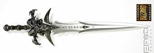 Miecz Frostmourne - Ostrze Mrozu z gry Warcraft Miecz Frostmourne - Ostrze Mrozu z gry Warcraft