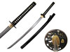 Miecz Katana Ten Ryu Damascus Sword Dragon Tsuba