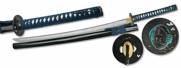 Miecz Master Cutlery Samurai Katana Green Miecz Master Cutlery Samurai Katana Green