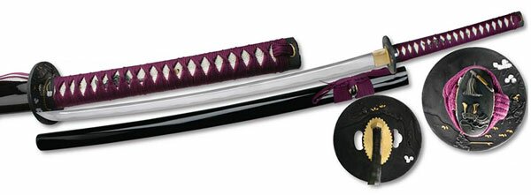 Miecz Master Cutlery Samurai Katana Purple Miecz Master Cutlery Samurai Katana Purple