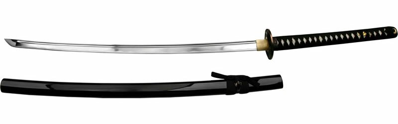 Miecz Ten Ryu Handmade Black Katana