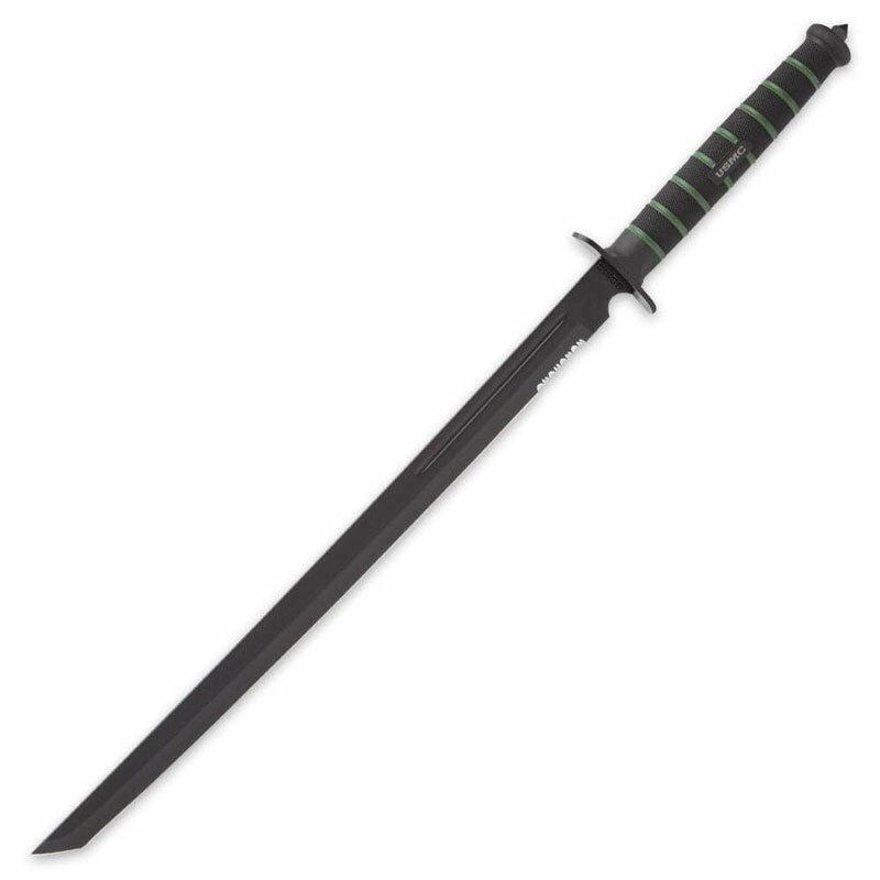 Miecz United Cutlery USMC Blackout Combat Tanto Sword With Nylon Sheath Miecz United Cutlery USMC Blackout Combat Tanto Sword With Nylon Sheath