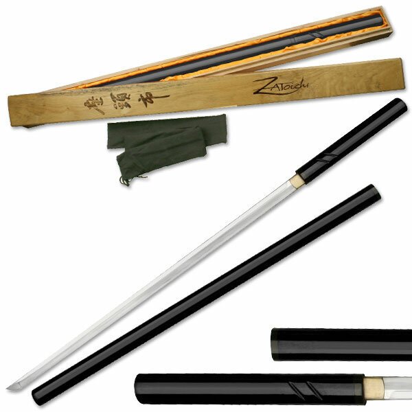 Miecz Zatoichi Hand Forged Sword Black Miecz Zatoichi Hand Forged Sword Black
