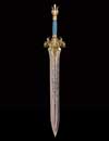 Miecz z filmu Warcraft The Sword of King Llane Weta workshop - WETAWKLS
