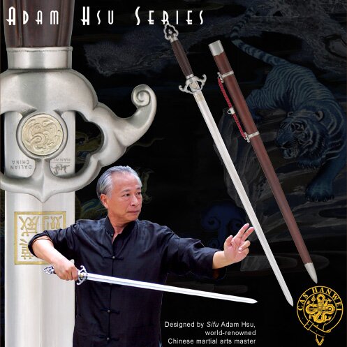 Miecz Hanwei Adam Hsu Jian -Wood Handle 28