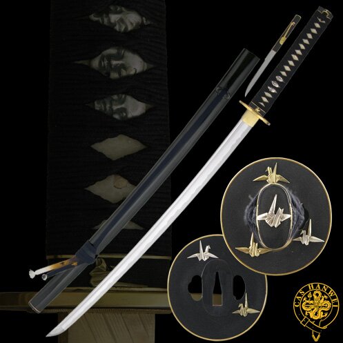 Miecz Hanwei Paper Crane Katana - Tamahagane Miecz Hanwei Paper Crane Katana - Tamahagane