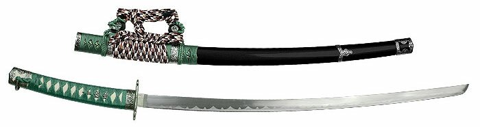 Miecz ozdobny Samurai Tachi Black