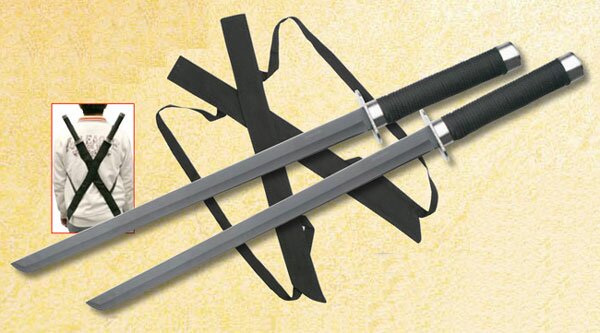 Miecze ninja z pokrowcem