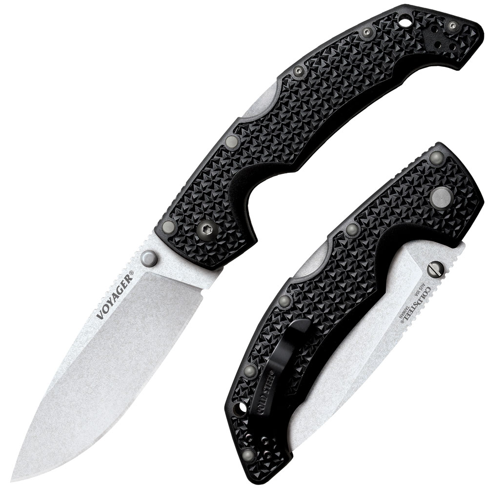 Nóż Cold Steel Large Drop Point Voyager Plain Edge AUS10A Nóż Cold Steel Large Drop Point Voyager Plain Edge AUS10A