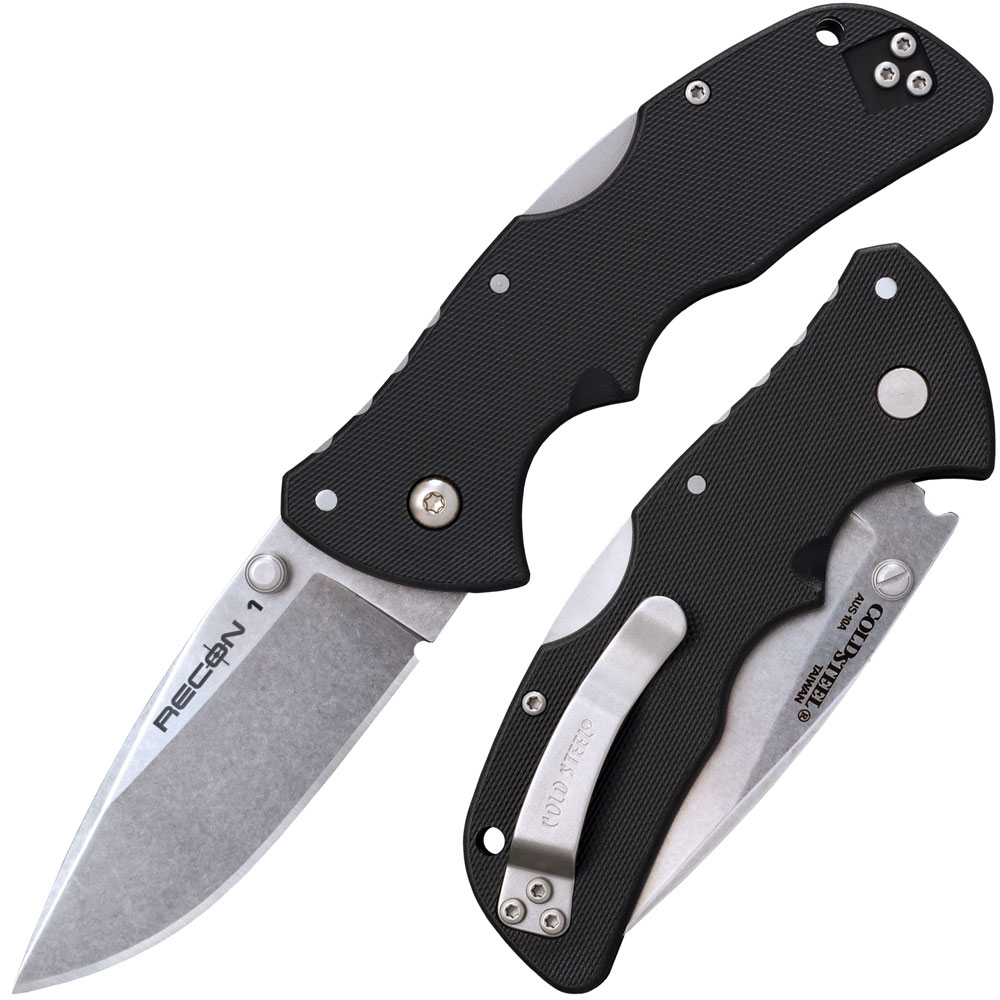 Nóż Cold Steel Mini Recon 1 Spear Point 10A Stone Wash Nóż Cold Steel Mini Recon 1 Spear Point 10A Stone Wash