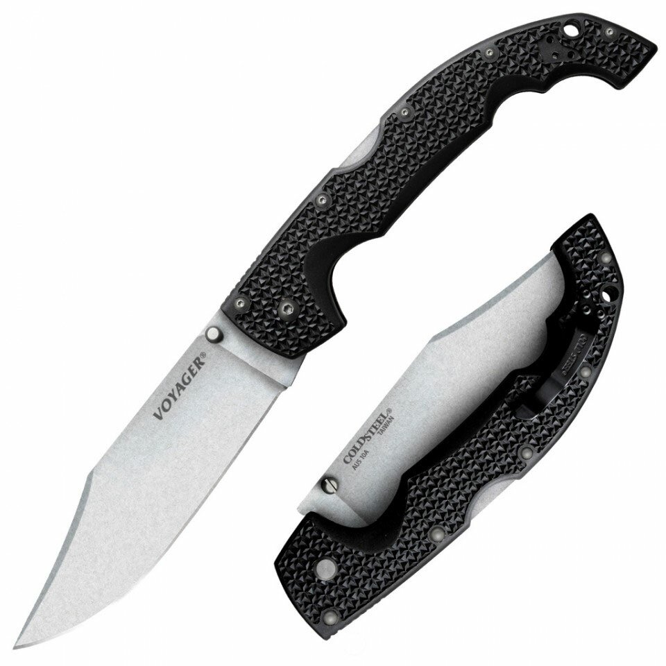 Nóż Cold Steel XL Voyager Clip Point Plain Edge AUS10A