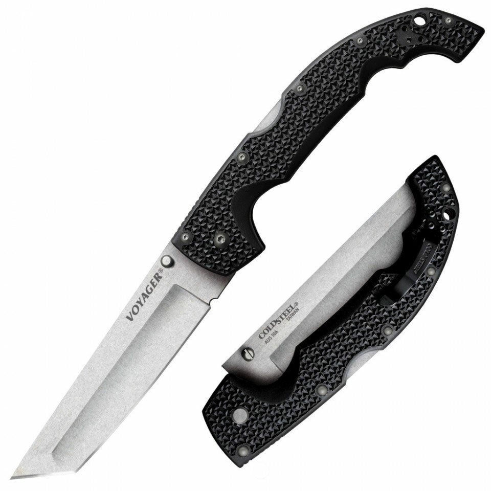 Nóż Cold Steel XL Voyager Tanto Plain Edge AUS10A Nóż Cold Steel XL Voyager Tanto Plain Edge AUS10A