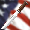 Nóż E.G. Waterman US WWII Fighting Knife Windlass