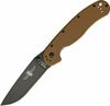 Nóż Ontario RAT-1 Black Coyote Brown Handle