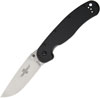 Nóż Ontario RAT-1 Satin Plain Black D2