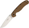 Nóż Ontario RAT-1 Satin Plain Coyote Brown D2