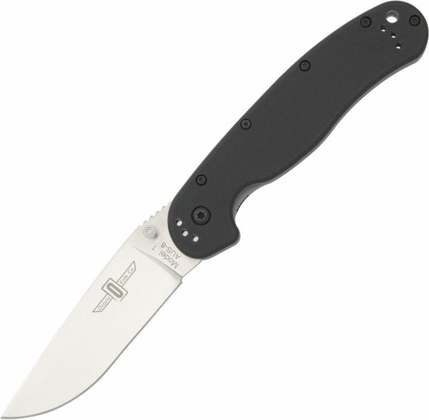 Nóż Ontario RAT-1 Satin Plain