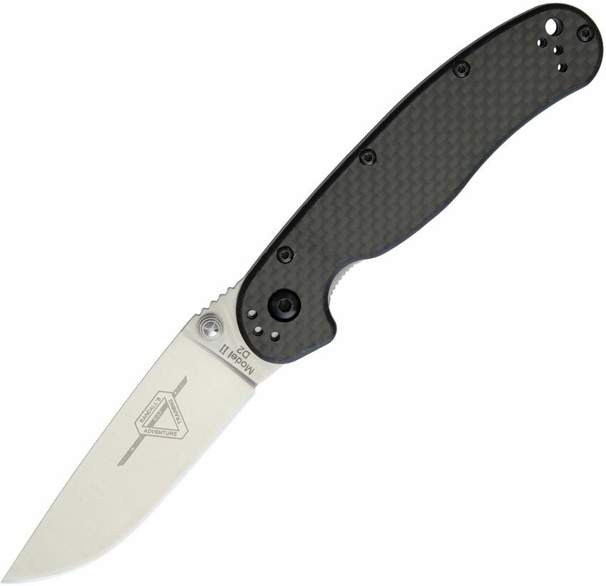 Nóż Ontario RAT 2 Linerlock D2 Carbon Fiber Nóż Ontario RAT 2 Linerlock D2 Carbon Fiber