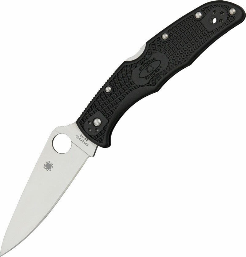 Nóż Składany Spyderco Endura 4 Flat Ground FRN Plain Edge(ostrze gładkie) Nóż Składany Spyderco Endura 4 Flat Ground FRN Plain Edge(ostrze gładkie)
