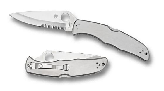 Nóż Składany Spyderco Endura 4 SS Combination Edge(ostrze częściowo ząbkowane) Nóż Składany Spyderco Endura 4 SS Combination Edge(ostrze częściowo ząbkowane)
