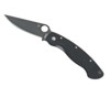 Nóż Składany Spyderco Military Black G-10 Plain Edge(ostrze gładkie)