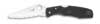 Nóż Składany Spyderco Pacific Salt Black FRN Spyder Edge(ostrze ząbkowane)