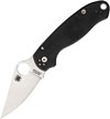 Nóż Spyderco Para 3 G-10 Black Plain Edge
