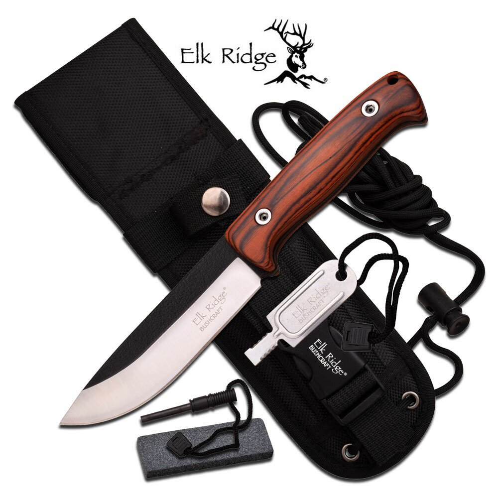 Nóż Survivalowy Elk Ridge Bushcraft