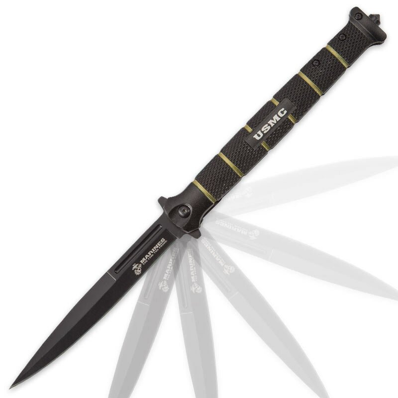 Nóż United Cutlery USMC Colossal Blackout Stiletto Nóż United Cutlery USMC Colossal Blackout Stiletto