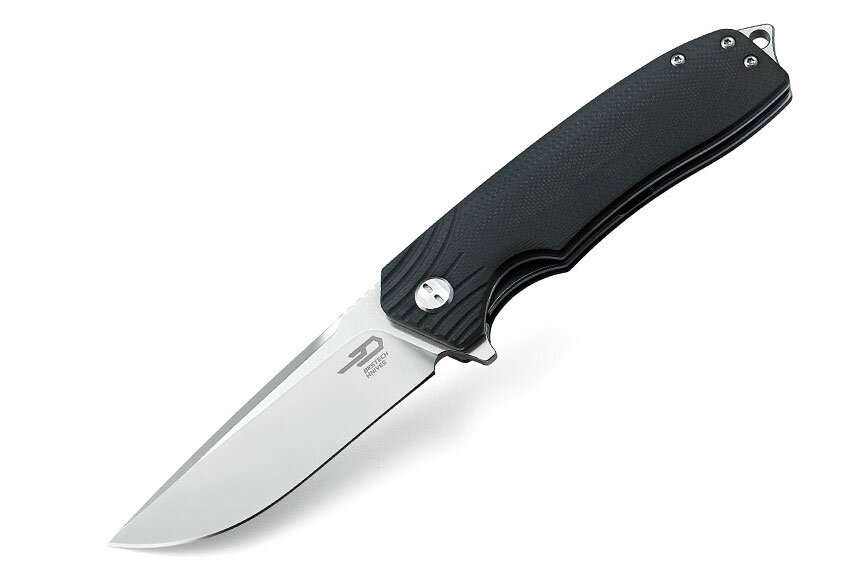 Nóż składany Bestech Knives Lion Black G-10