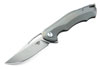 Nóż składany Bestech Knives Tercel Frame Lock Grey Titanium Stonewash - BT1708B