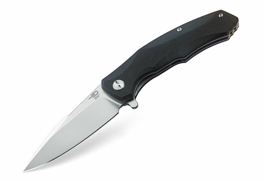Nóż składany Bestech Knives Warwolf Black G-10