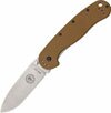 Nóż składany ESEE Avispa Coyote Brown Satin - BRK1301CB