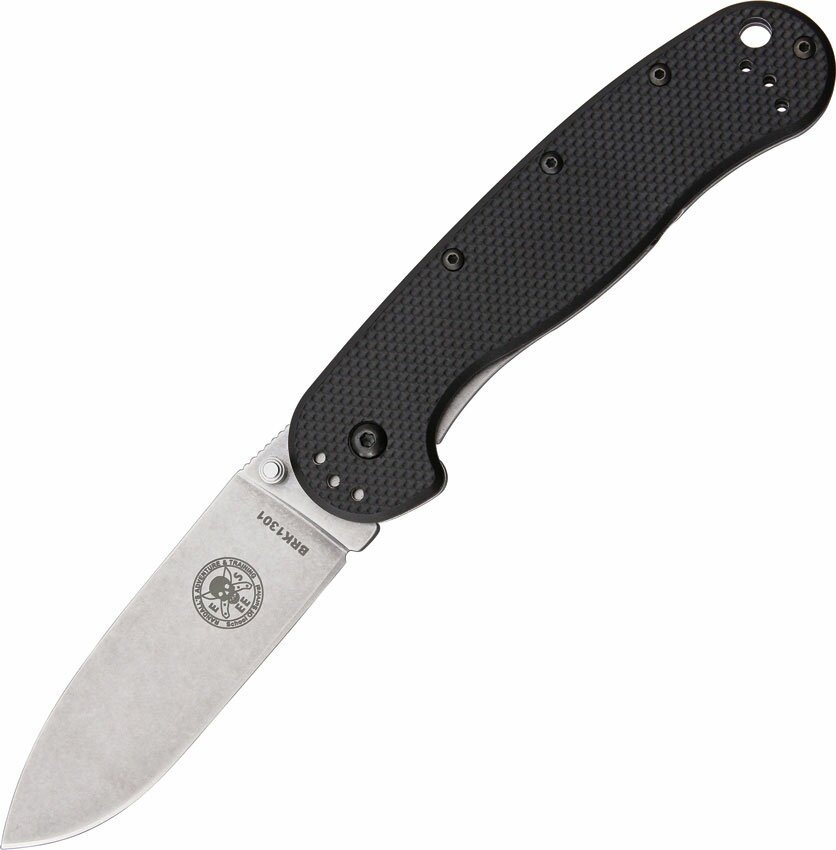 Nóż składany ESEE Avispa D2 Black Handle Satin Nóż składany ESEE Avispa D2 Black Handle Satin