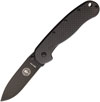 Nóż składany ESEE Avispa D2 CF Handle Black Blade - BRK1302CFB