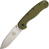 Nóż składany ESEE Avispa D2 OD Green Handle Satin