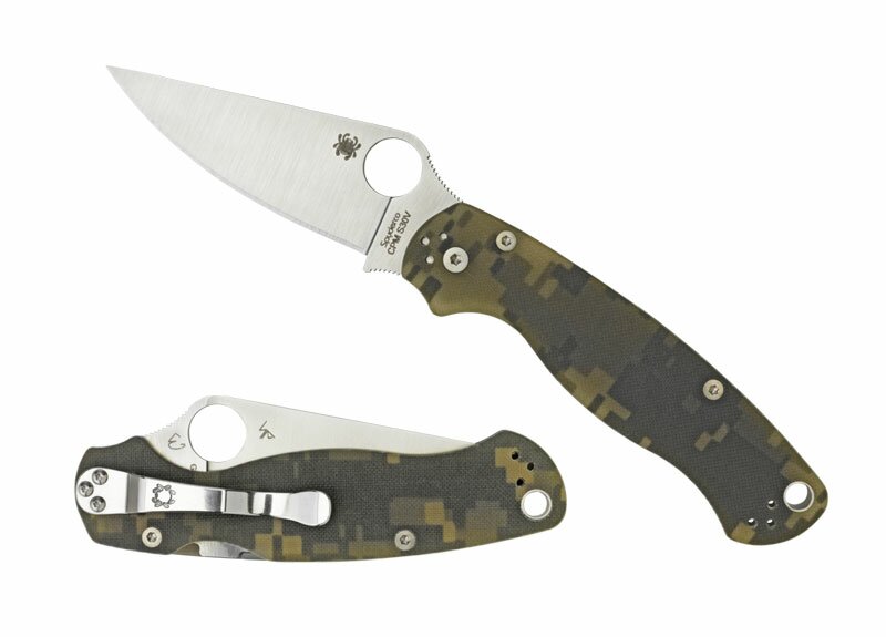 Nóż składany Spyderco Para Military 2 G-10 Camo