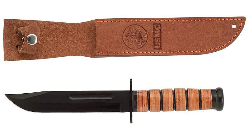 Nóż Mossberg Military Leather Handle Fixed Blade