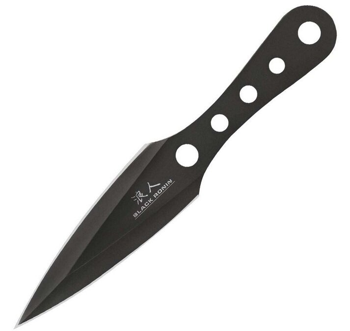 Noże United Cutlery Black Ronin Triple Bolt Throwers Nylon Sheath