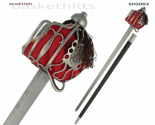 Pałasz Hanwei Scottish Basket Hilt Backsword Pałasz Hanwei Scottish Basket Hilt Backsword