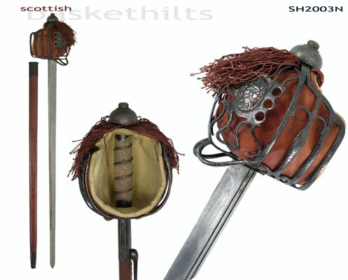 Pałasz Hanwei Basket-Hilt Backsword (Antiqued) Pałasz Hanwei Basket-Hilt Backsword (Antiqued)
